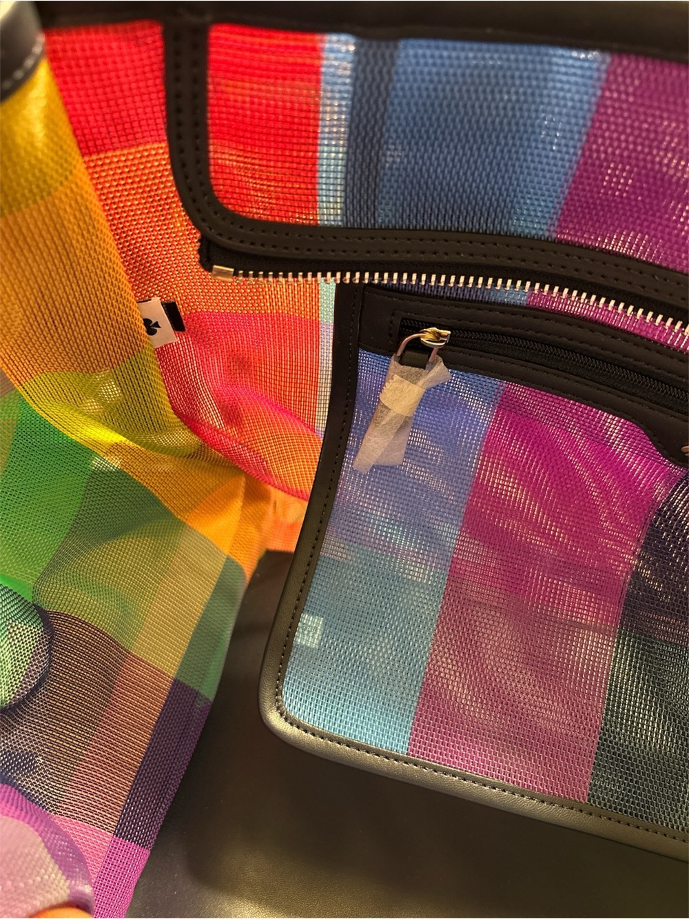 Kate Spade New York Ella Extra Large Rainbow Tote Bag - Picture 7 of 8